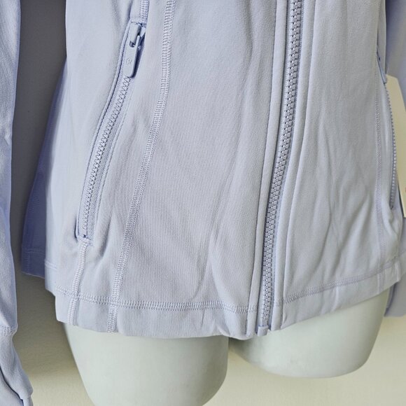 NWT LULULEMON SRNB Serene Blue Buttery Soft Nulu Define Jacket Size 10 - Picture 5 of 8